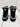 Zwarte Hip Shoestyle winterlaarzen meisjes