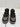 Leren sneaker met klittenband jongen